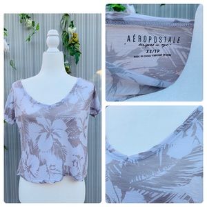 Aeropostal tropical top